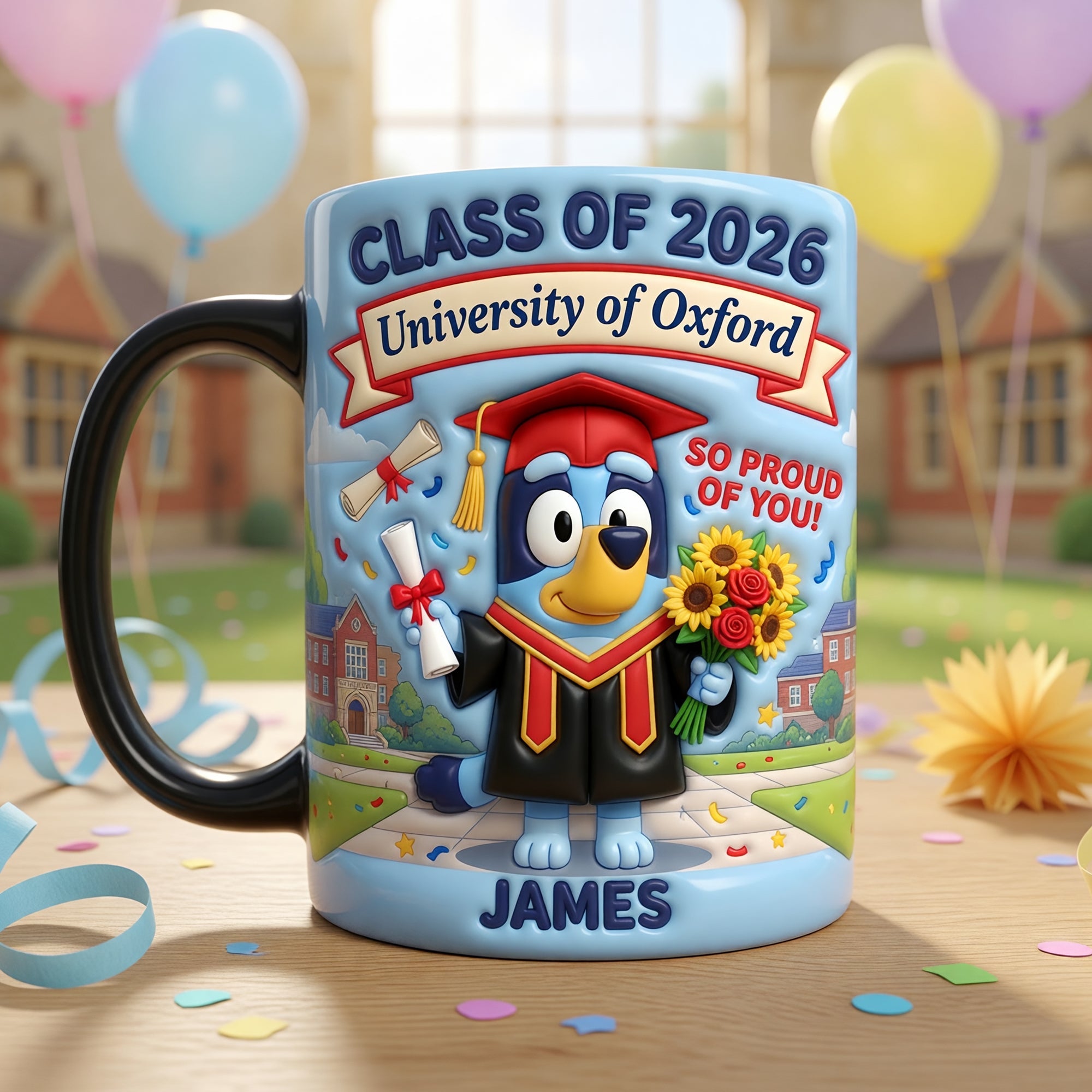 Celebrate Graduation Magic Mug - A Personalized Gift for Proud Graduates Coffee Mug PopCulturePrints