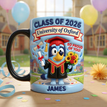 Load image into Gallery viewer, Celebrate Graduation Magic Mug - A Personalized Gift for Proud Graduates Coffee Mug PopCulturePrints
