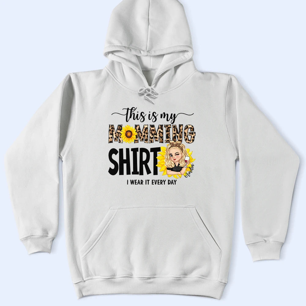 This Is My Momming Shirt - Personalized T-Shirt for Moms, Grandmas & Caregivers T-shirt PopCulturePrints