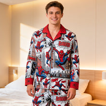 Load image into Gallery viewer, “Unleash Your Inner Hero” - Personalized Spider-Man Pajama Set - Perfect Gift for Fans of All Ages
