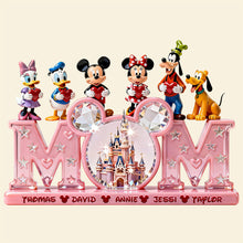 Load image into Gallery viewer, "A Gift from the Heart, Celebrate Mom" - Personalized Heartfelt Mom Acrylic Plaque - Custom Gift for Mom, Grandma, and Loved Ones Shaped Plaques PopCulturePrints
