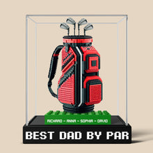 Load image into Gallery viewer, &quot;Best Dad By Par&quot; - Personalized Golf Dad Acrylic Plaque - Perfect Gifts for Dad, Grandpa, and More Shaped Plaques PopCulturePrints
