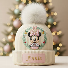 Load image into Gallery viewer, Bring Joy with Our Cute Cartoon Bobble Beanie Hat - Personalized Gifts for Kids Hat PopCulturePrints
