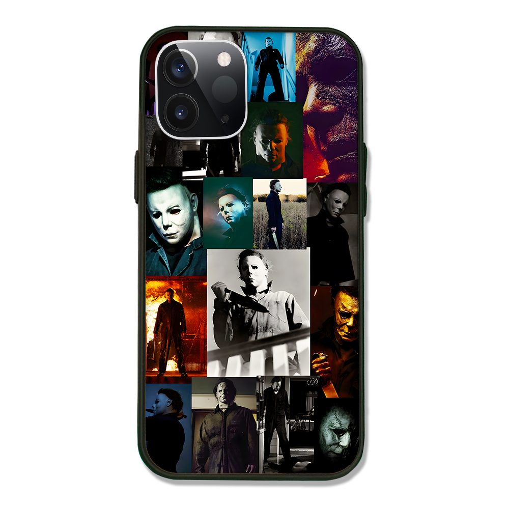 Custom Halloween Horror Movie Theme Phone Case - Personalized Gift for Horror Fans