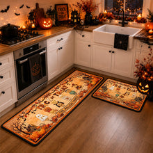 Load image into Gallery viewer, “Trick or Treat Together” - Personalized Halloween Family Runner Rug
