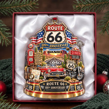 Load image into Gallery viewer, Celebrate the Journey - 100th Anniversary Christmas Ornament - Personalized Gifts for Speed Lovers Ornament PopCulturePrints
