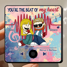 Load image into Gallery viewer, Custom Y2K Music Fridge Magnet | Personalized Couple Gift | Valentine&#39;s Day Gifts Fridge Magnet PopCulturePrints
