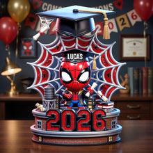 Load image into Gallery viewer, Celebrate Graduation with a Personal Touch - Customized Acrylic Plaque for Graduates Shaped Plaques PopCulturePrints
