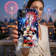 Load image into Gallery viewer, 250th Anniversary Couple Phone Case - Personalized Gifts For Patriotic Couple Phone Case 01PGQN200526 Phone Case PopCulturePrints
