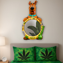 Load image into Gallery viewer, &quot;Chill Out in Style with Your Personalized Touch&quot; - Chill-Time Buddy Wall Hanging Mirror - Custom Gift for Stoner Fans Mirror PopCulturePrints
