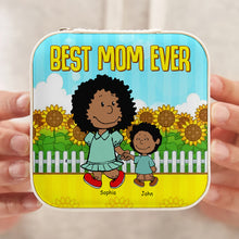 Load image into Gallery viewer, Customizable Best Mom Ever Jewelry Box Jewelry Box PopCulturePrints
