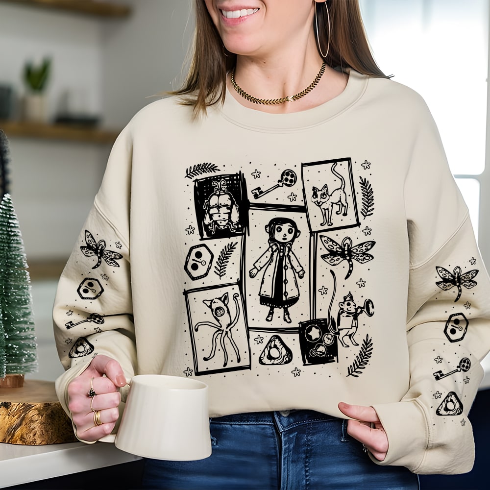 Whimsical Movie Fan 3D Sweatshirt | Perfect Christmas Gift