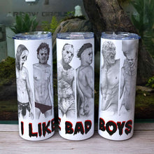 Load image into Gallery viewer, Horror Film Bad Boys Skinny Tumbler - Personalized Gift
