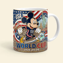 Load image into Gallery viewer, Celebrate the Spirit of Soccer - Sport World Tournament Coffee Mug - Personalized Gifts for Sport Lovers Coffee Mug PopCulturePrints
