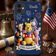 Load image into Gallery viewer, Celebrate Love and Friendship - 250th Anniversary Personalized Phone Case Phone Case PopCulturePrints
