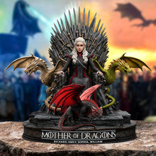 Load image into Gallery viewer, ‘Mother Of Dragons’ - Customized Gifts for Moms, Grandmas, and Fans Shaped Plaques PopCulturePrints
