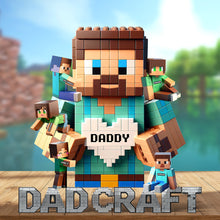 Load image into Gallery viewer, &quot;Level Up Your Gift Game!&quot; - Gamer Dad Acrylic Plaque - Personalized Gift for Dads, Grandpas, and Gamers Shaped Plaques PopCulturePrints
