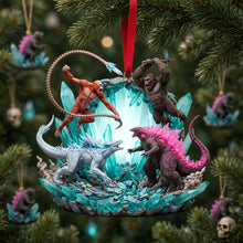 Load image into Gallery viewer, Clash Of Titans: A Personalized Christmas Ornament for Epic Fans Ornament PopCulturePrints

