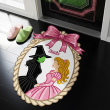 Load image into Gallery viewer, &quot;Step into Fantasy with Every Welcome&quot; - Personalized Enchanted Duo Doormat - Custom Gift for Fantasy Lovers Doormat PopCulturePrints
