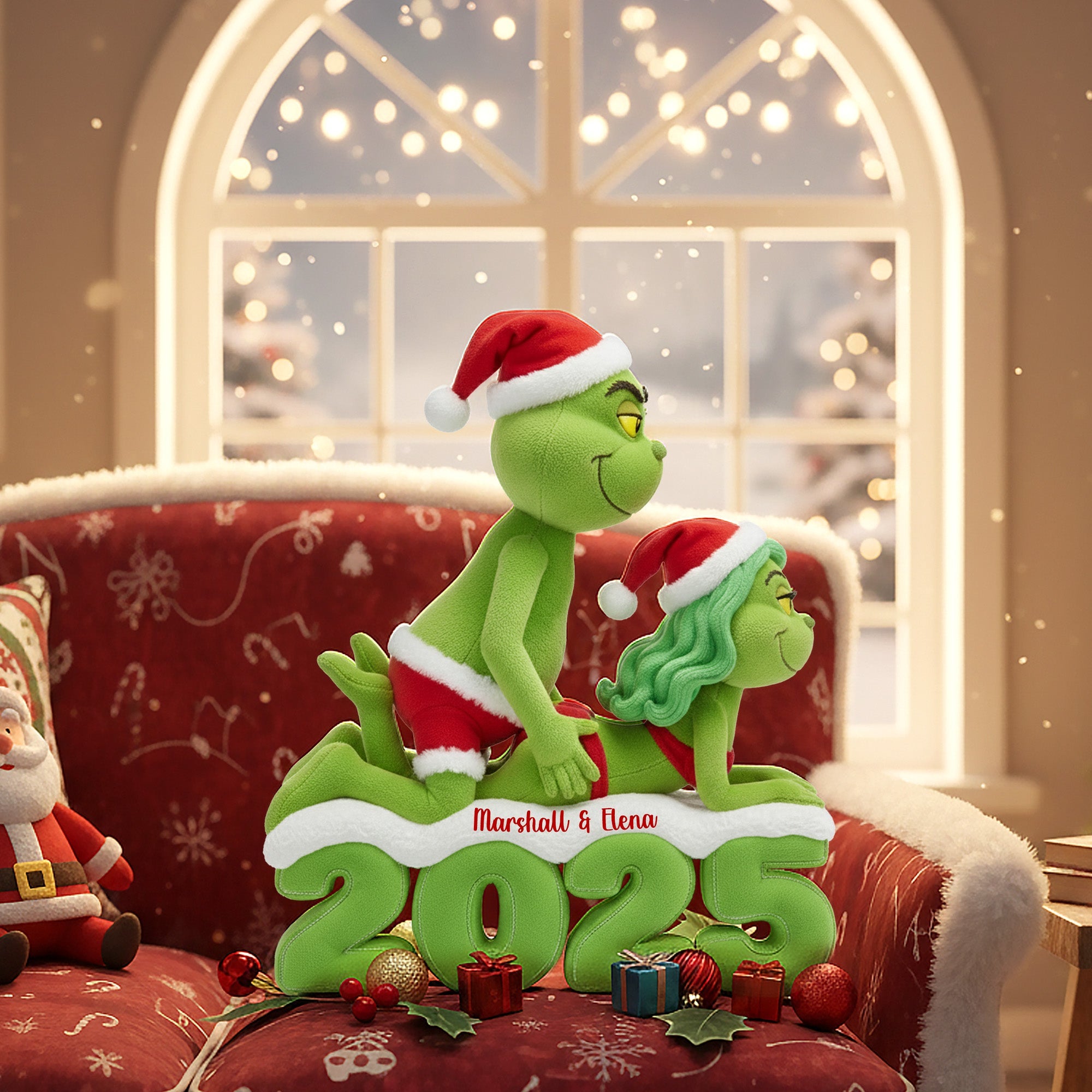 Naughty Couple Riding Pillow – Unique Personalized Gifts for Couples Pillow PopCulturePrints