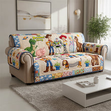Load image into Gallery viewer, "Bring Home the Magic of Animation" - Personalized Cartoon Lovers Sofa Cover - Special Gift for Kids and Animation Fans
