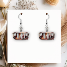 Load image into Gallery viewer, “Adventure Awaits” Off-road Aesthetic Earrings - Personalized Custom Gifts for Off-road Enthusiasts Earrings PopCulturePrints
