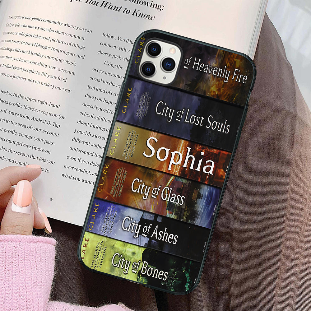 Personalized Book Lover Phone Case - The Mortal Instruments Edition