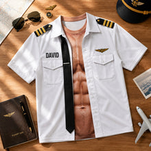 Load image into Gallery viewer, No Gym, Just Pilot Shirt - Personalized Gifts 01hudh170726 AOP Products PopCulturePrints
