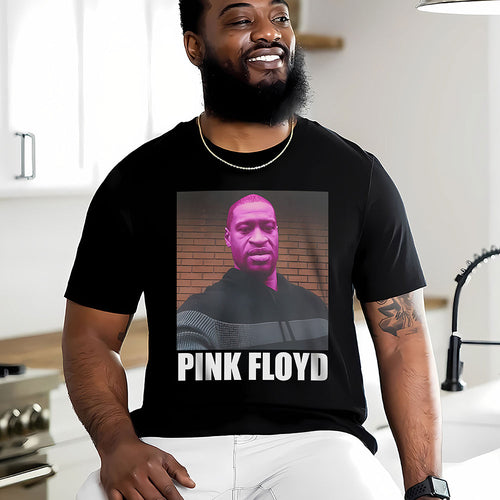 George Floyd Tribute Shirt - Pink Floyd Inspired Shirts PopCulturePrints