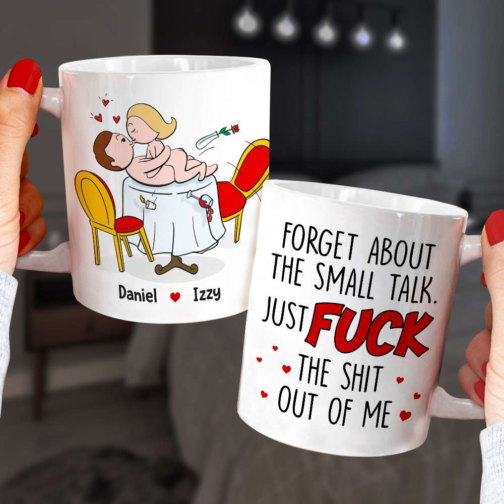 Spicy Personalized Couple Mug - Fun Valentine's Day Gifts for Couples Coffee Mug PopCulturePrints