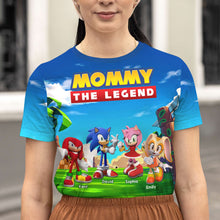 Load image into Gallery viewer, Mommy: The Legend Personalized T-Shirt
