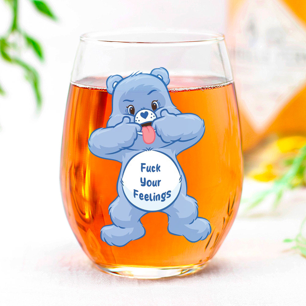 Personalized Gifts For Movie Lover Glass Egg Cup Cute Bears 03HUTI231124 Glass Egg Cup PopCulturePrints
