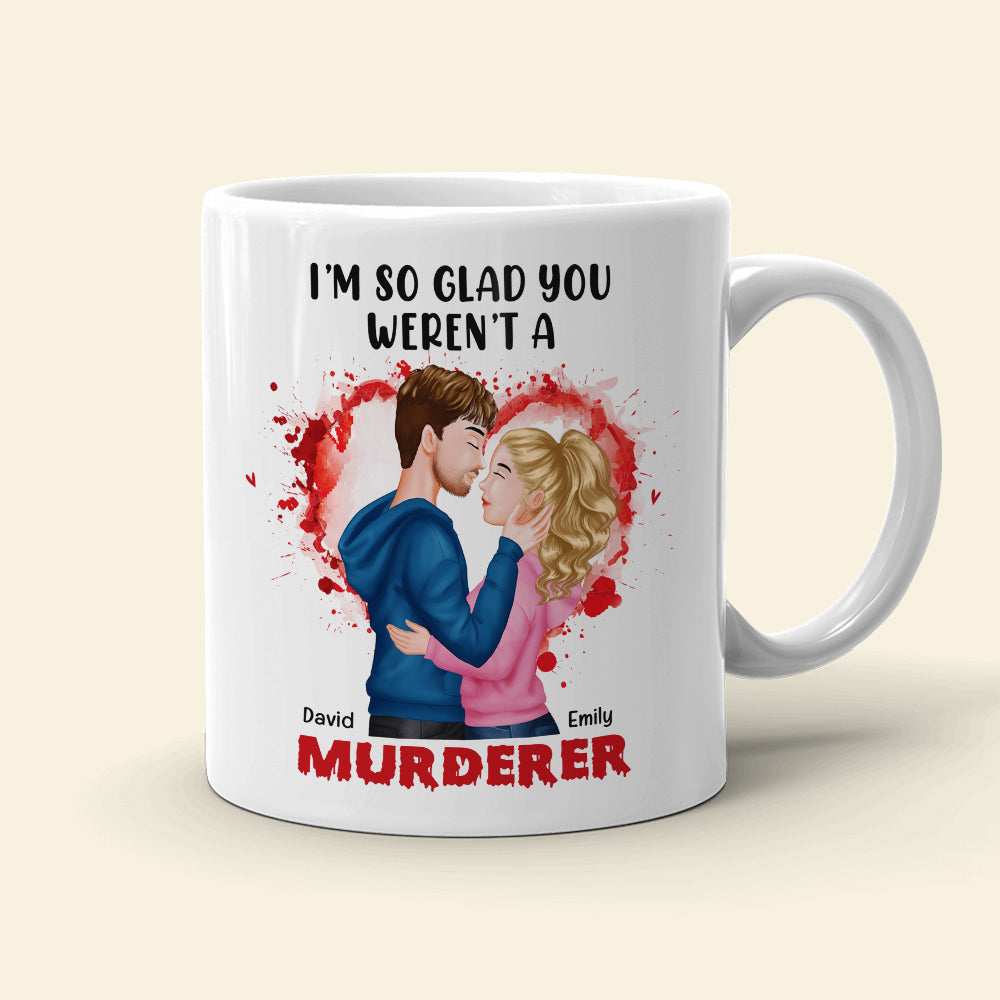 Quirky Personalized Couple Mug - Funny Valentine's Day Gifts Coffee Mug PopCulturePrints