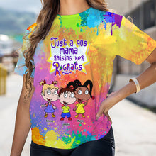 Load image into Gallery viewer, 90s Mom Rugrats Personalized T-Shirt for Mother&#39;s Day AOP Products PopCulturePrints
