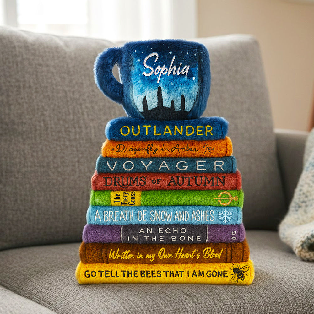 Personalized Pillow for Book Lovers - Your Favorite Titles in One Cozy Design Pillow PopCulturePrints