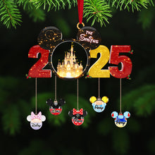 Load image into Gallery viewer, Celebrate Family Togetherness with Our Personalized Family Acrylic Christmas Ornament Ornament PopCulturePrints
