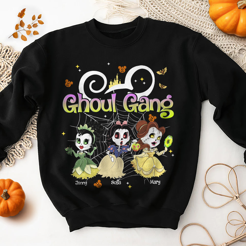 Personalized Ghoul Gang Halloween Shirt - Custom Friends Gift