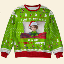 Load image into Gallery viewer, Custom Ugly Christmas Sweater with Funny Meme Design Ugly Christmas Sweater PopCulturePrints
