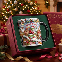 Load image into Gallery viewer, Merry Mischief: A Cheerful Christmas Coffee Mug - Personalized Gift for Friends &amp; Family
