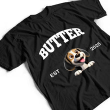 Load image into Gallery viewer, I Love My Dog - Personalized T-Shirt with Cute Puppy Design T-shirt PopCulturePrints

