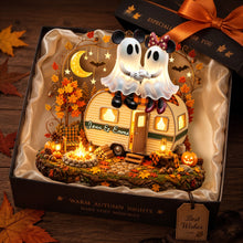 Load image into Gallery viewer, Halloween Camping Couple Acrylic Light Box - Personalized Gifts For Couple 01palu080826 Light Box PopCulturePrints

