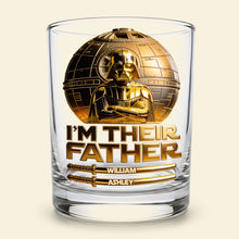Load image into Gallery viewer, I'm Their Father - Personalized Drinking Glass for Dad and Grandpa Glass PopCulturePrints
