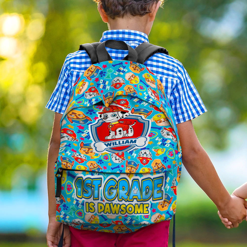 “Start School with Style!” - Cute Back To School Backpack - Personalized Gifts For Kids Backpack PopCulturePrints