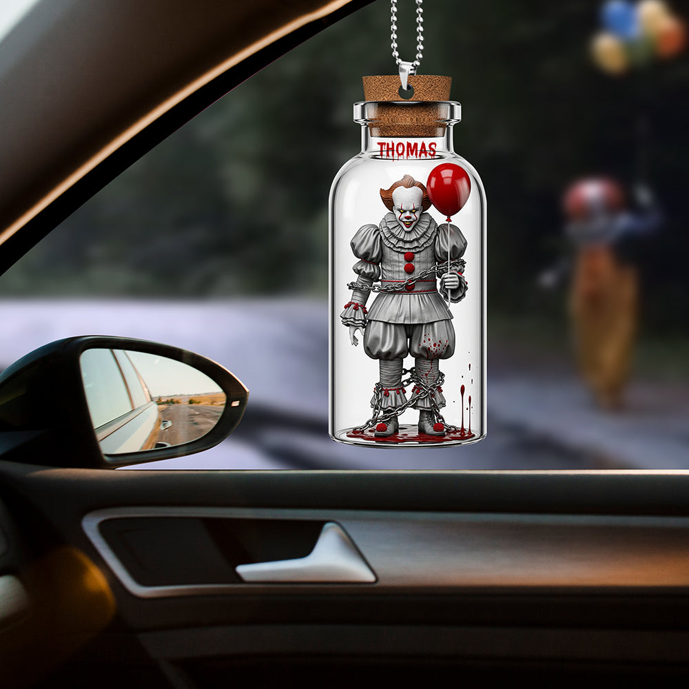 Embrace the Dark - Creepy Killer Car Ornament - Personalized Gift for Horror Movie Fans Ornament PopCulturePrints