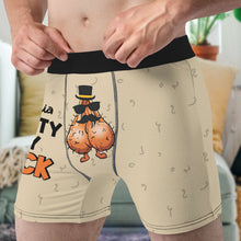 Load image into Gallery viewer, Customizable Funny Boxer Shorts - 'Empty My Sack' Boxer Briefs PopCulturePrints
