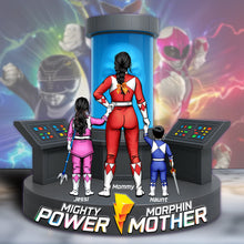 Load image into Gallery viewer, &quot;Empower the Mighty Mom in Your Life – Power Mom Plaque, Personalized Gift For Her&quot; Shaped Plaques PopCulturePrints
