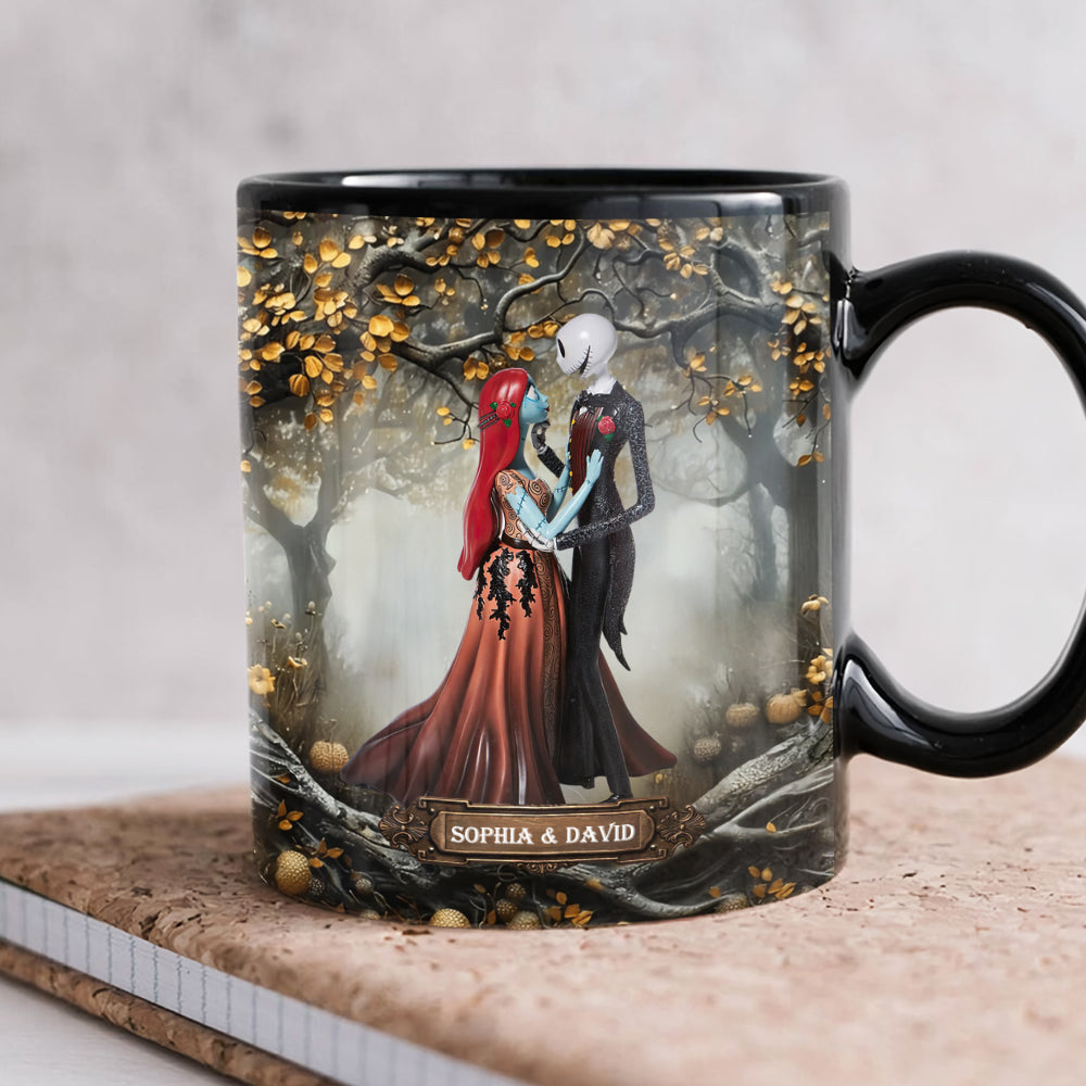 Personalized Horror Couple Mug - Custom Valentine's Day Gifts for Fans Coffee Mug PopCulturePrints