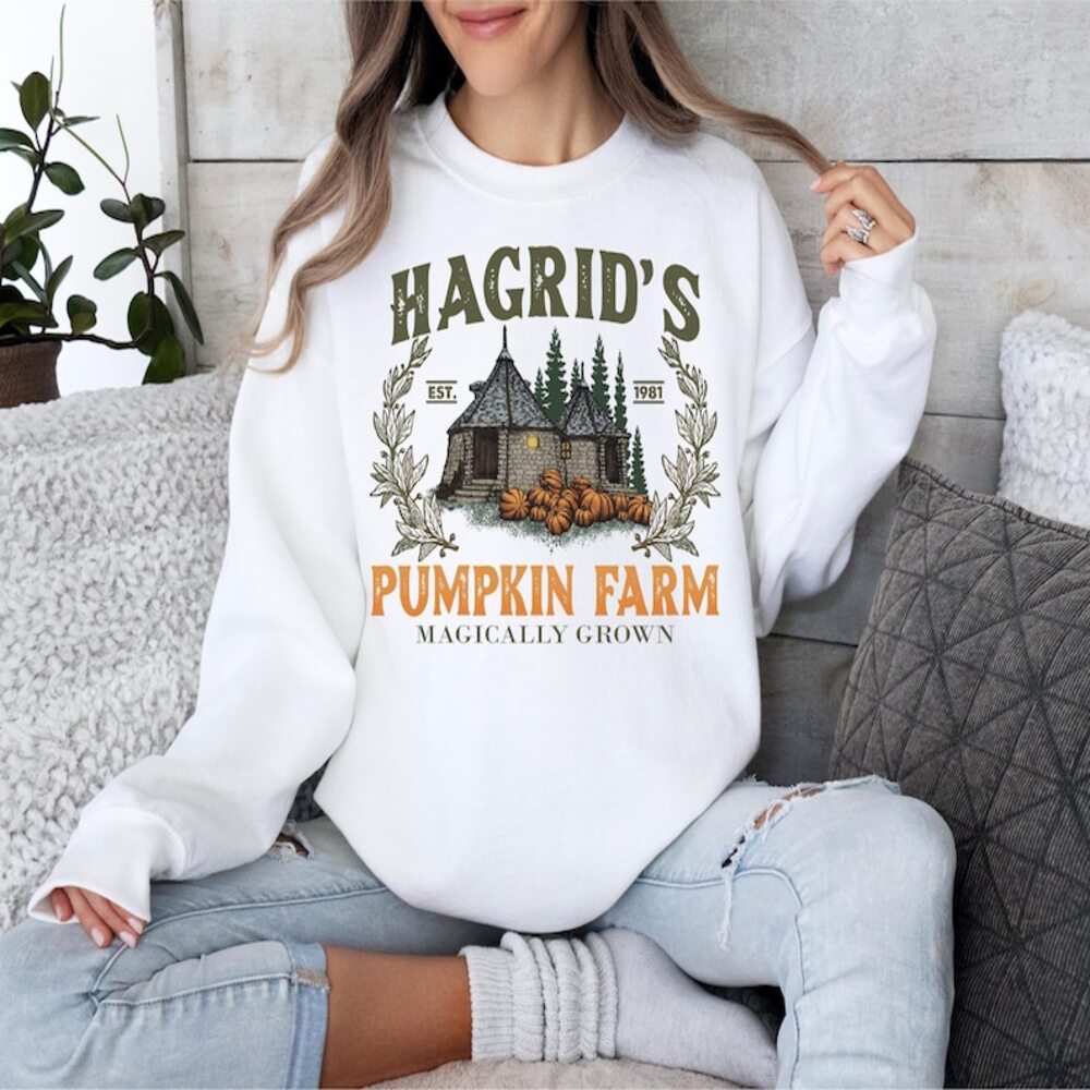 Hagrid's Pumpkin Farm Halloween Shirt - Magically Grown