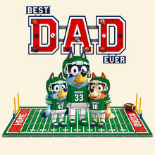 Load image into Gallery viewer, Best Dad Ever - Game Time With Dad Acrylic Plaque - Personalized Gift for Dads, Grandpas, and Fathers Shaped Plaques PopCulturePrints
