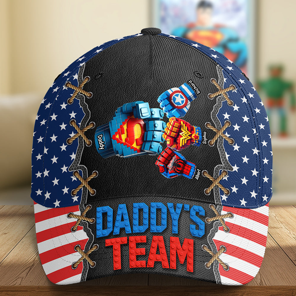 Super Dad: Celebrating the Heroes - Classic Cap for Dads & Grandpas | Personalized Gift Caps PopCulturePrints